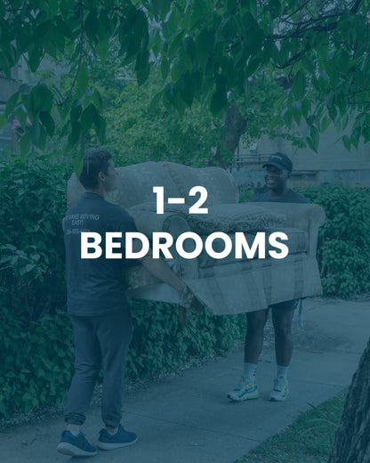 RESIDENTIAL MOVING SERVICES 1-2 BEDROOM (ESTIMATED 2-4 HOURS)